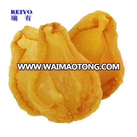 high quality dried peeled bartlett pear halves/dices/chunks bulk packing